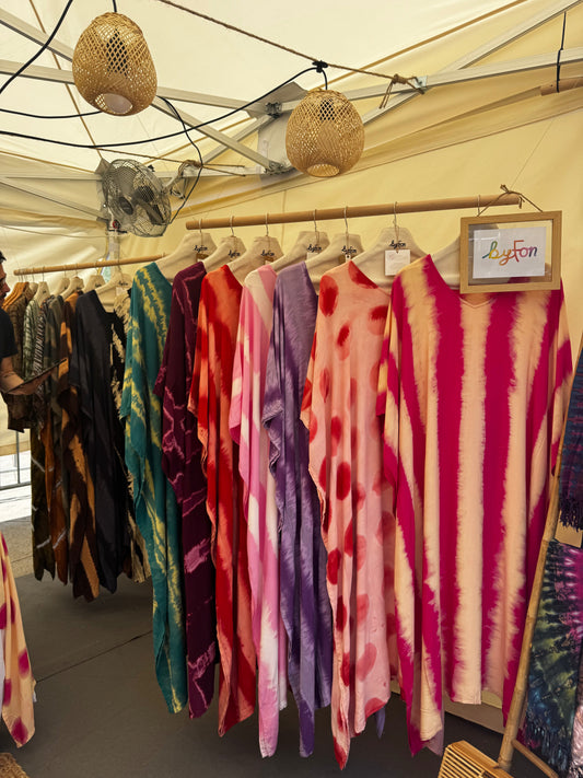 Our First Pop-Up in Madrid – Thank You for Coming! - byFon - Hand Tie Dye Ethical Clothes.