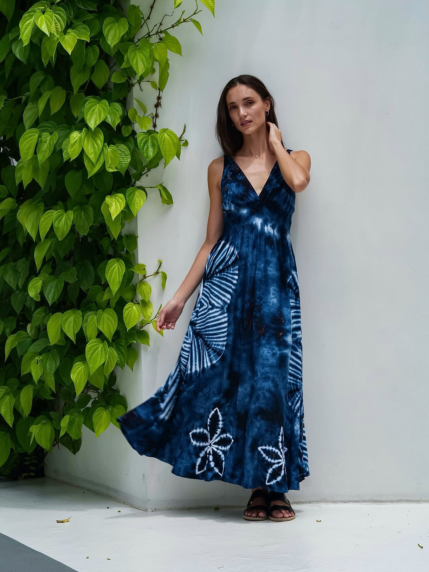 Sienna Indigo Dress