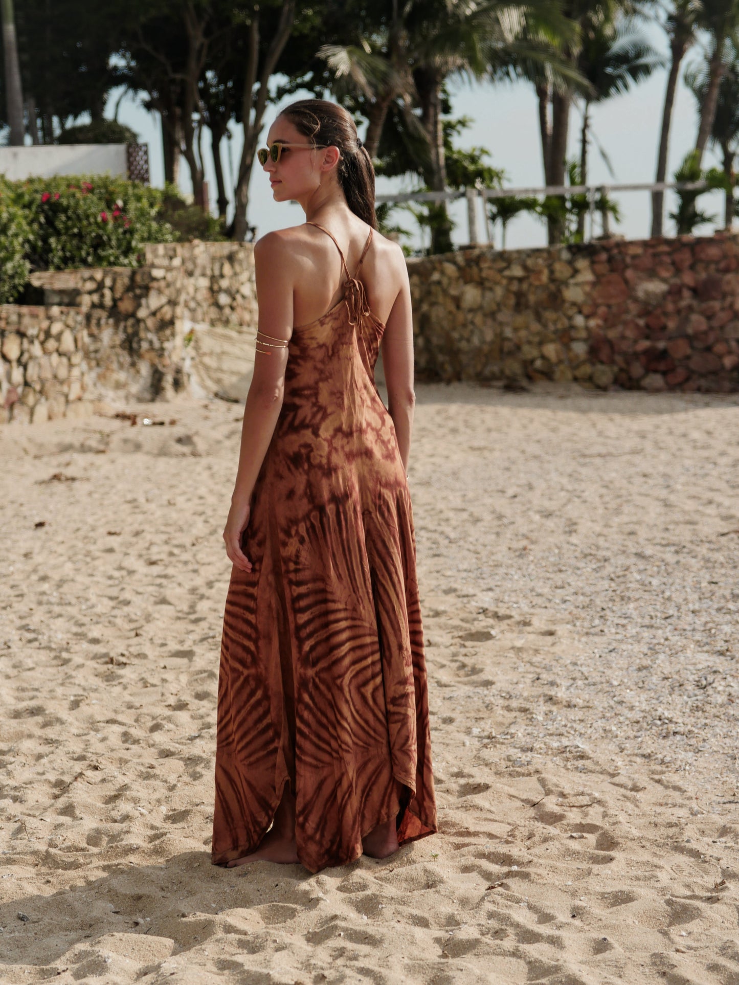 Sunset Maxi Dress Bronze