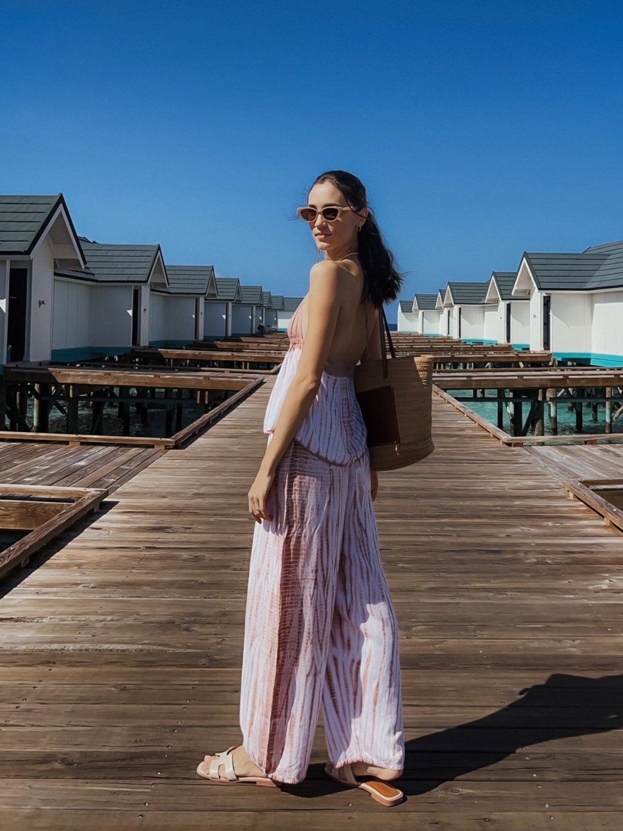 Bella Top Sand - byFon - Hand Tie Dye Ethical Clothes.