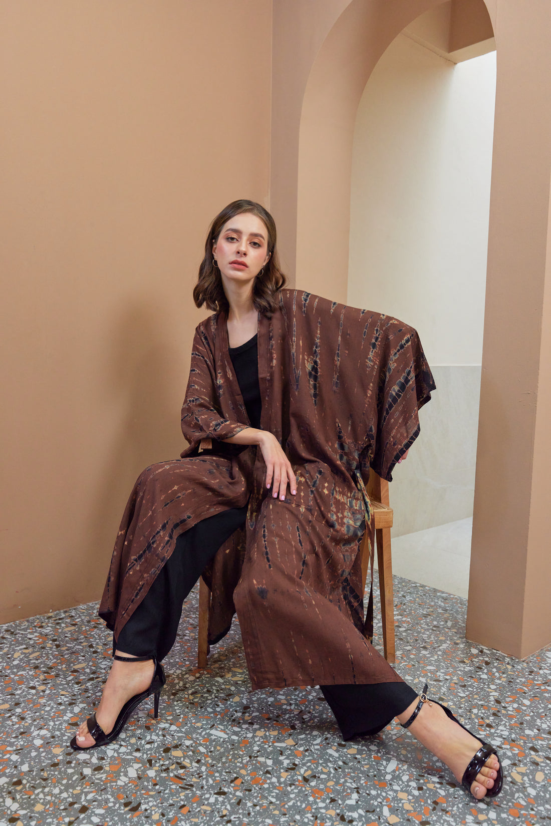 Brown Kimono for women