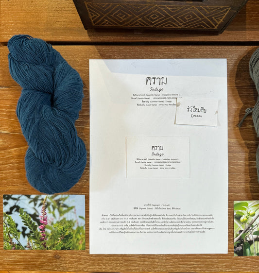 The Timeless Beauty of Indigo: A Color Steeped in Tradition - byFon - Hand Tie Dye Ethical Clothes.
