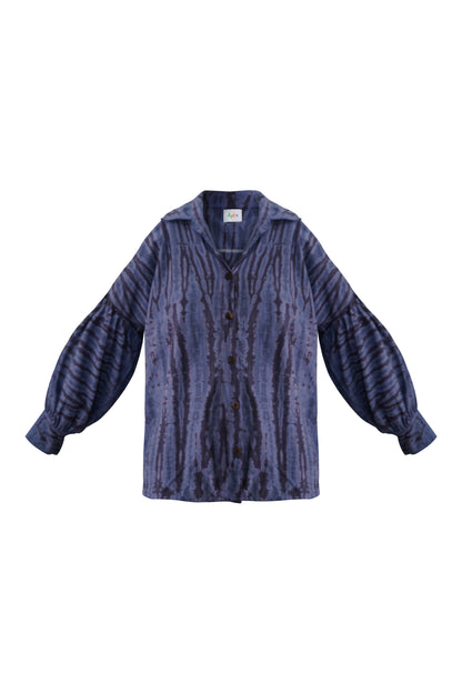 Tora tie dye shirt Navy