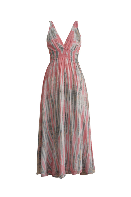 Sienna Coral Dress