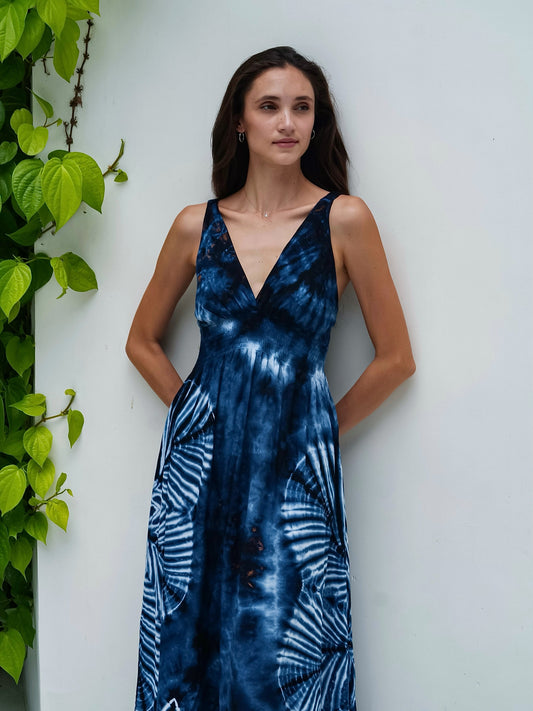 Sienna Indigo Dress