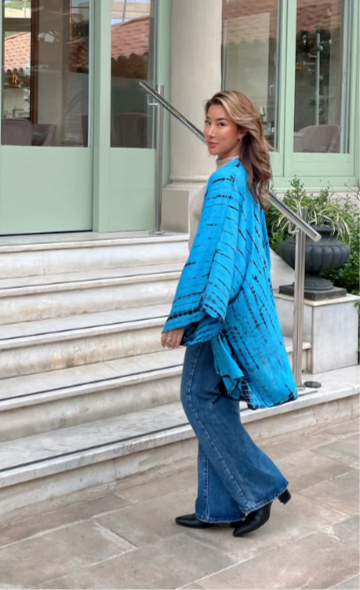 Kimono Midi Blue