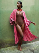 Barbie — Maxi Kimono - byFon – Exclusively Hand-Dyed Clothing, Ethically Made.