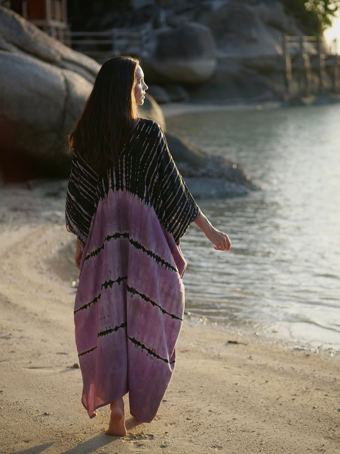 Caftan Lluvia Rosa 