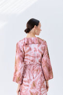 Etherea Ruffle Maxi - byFon – Exclusively Hand - Dyed Clothing, Ethically Made.