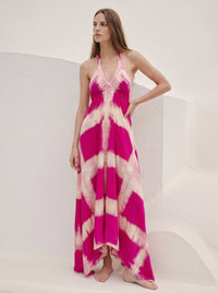 Fuscia — Criss Cross - byFon – Exclusively Hand-Dyed Clothing, Ethically Made.