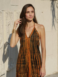 Helena Koi Dress - byFon - Hand Tie Dye Ethical Clothes.