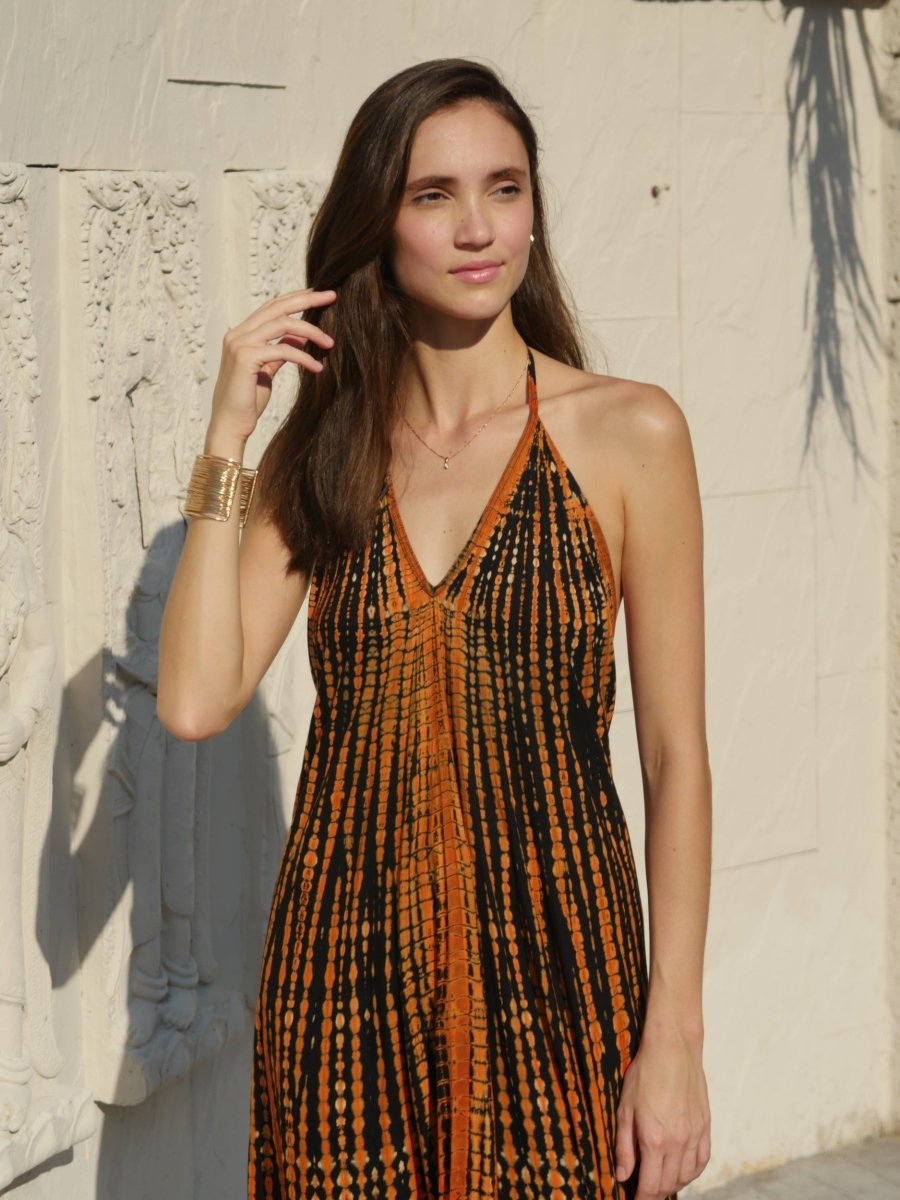Helena Koi Dress - byFon - Hand Tie Dye Ethical Clothes.