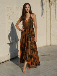 Helena Koi Dress - byFon - Hand Tie Dye Ethical Clothes.