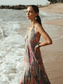 Helena Sri panwa Dress - byFon - Hand Tie Dye Ethical Clothes.