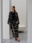 Itajime Galena Kimono - byFon – Exclusively Hand - Dyed Clothing, Ethically Made.