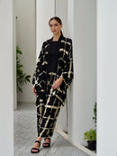 Itajime Galena Kimono - byFon – Exclusively Hand - Dyed Clothing, Ethically Made.