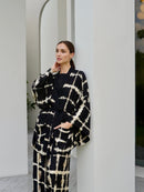 Itajime Galena Kimono - byFon – Exclusively Hand - Dyed Clothing, Ethically Made.