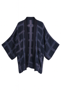 Itajime Galena Kimono - byFon – Exclusively Hand - Dyed Clothing, Ethically Made.