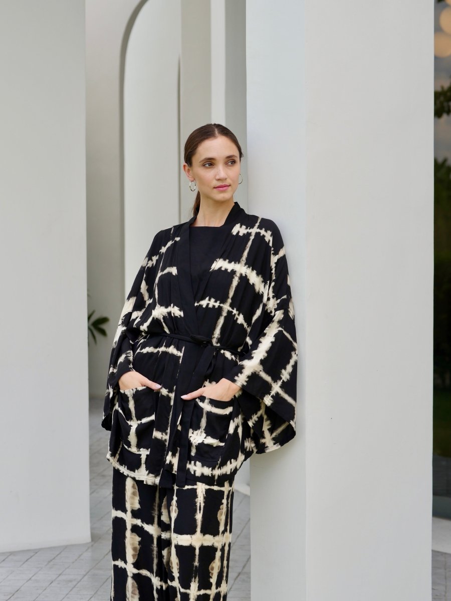 Itajime Galena Kimono