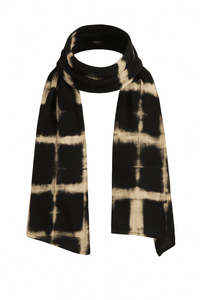 Itajime Galena Scarf - byFon – Exclusively Hand - Dyed Clothing, Ethically Made.