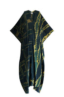 Itajime Kaftan Agate - byFon - Hand Tie Dye Ethical Clothes.