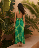 Jade — Criss Cross - byFon – Exclusively Hand - Dyed Clothing, Ethically Made.