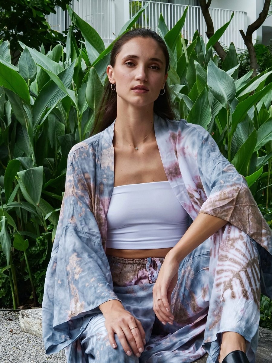 Kimono Maxi Sea Smoke