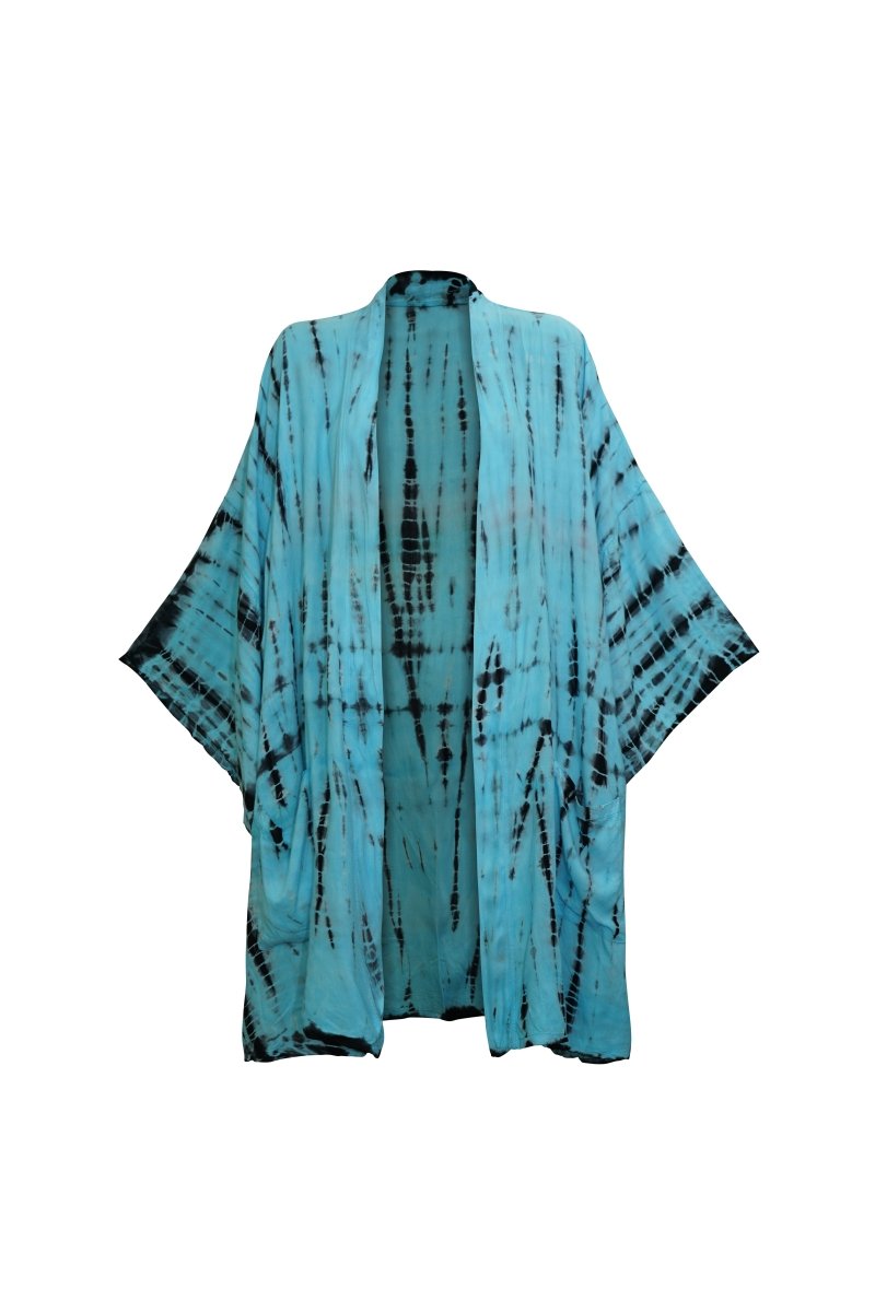 Kimono Midi Azul