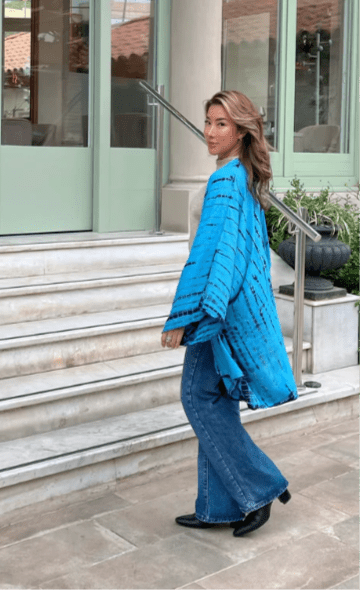 Kimono Midi Blue