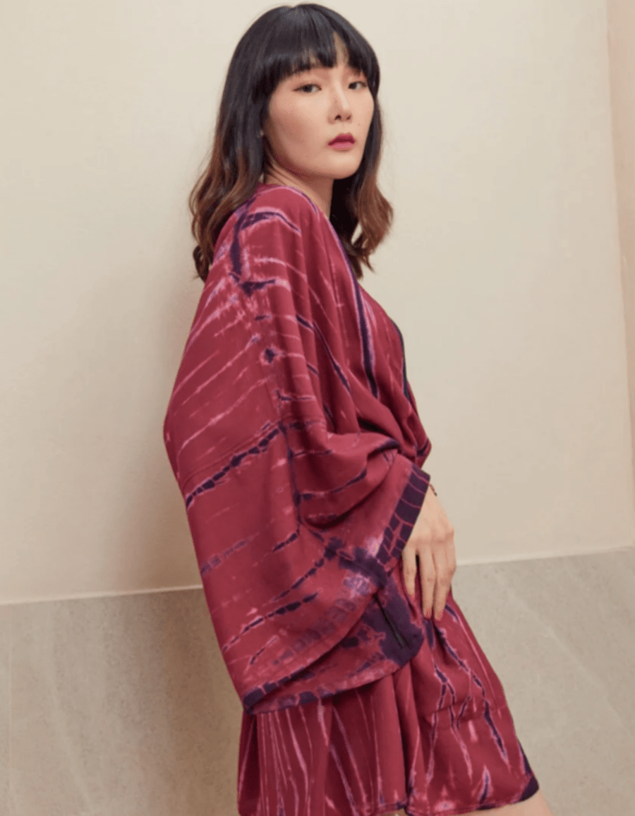 Tomato  — Midi Kimono