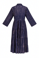 Merida Azure maxi dress - byFon – Exclusively Hand - Dyed Clothing, Ethically Made.