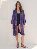 Ocean — Midi Kimono - byFon – Exclusively Hand-Dyed Clothing, Ethically Made.