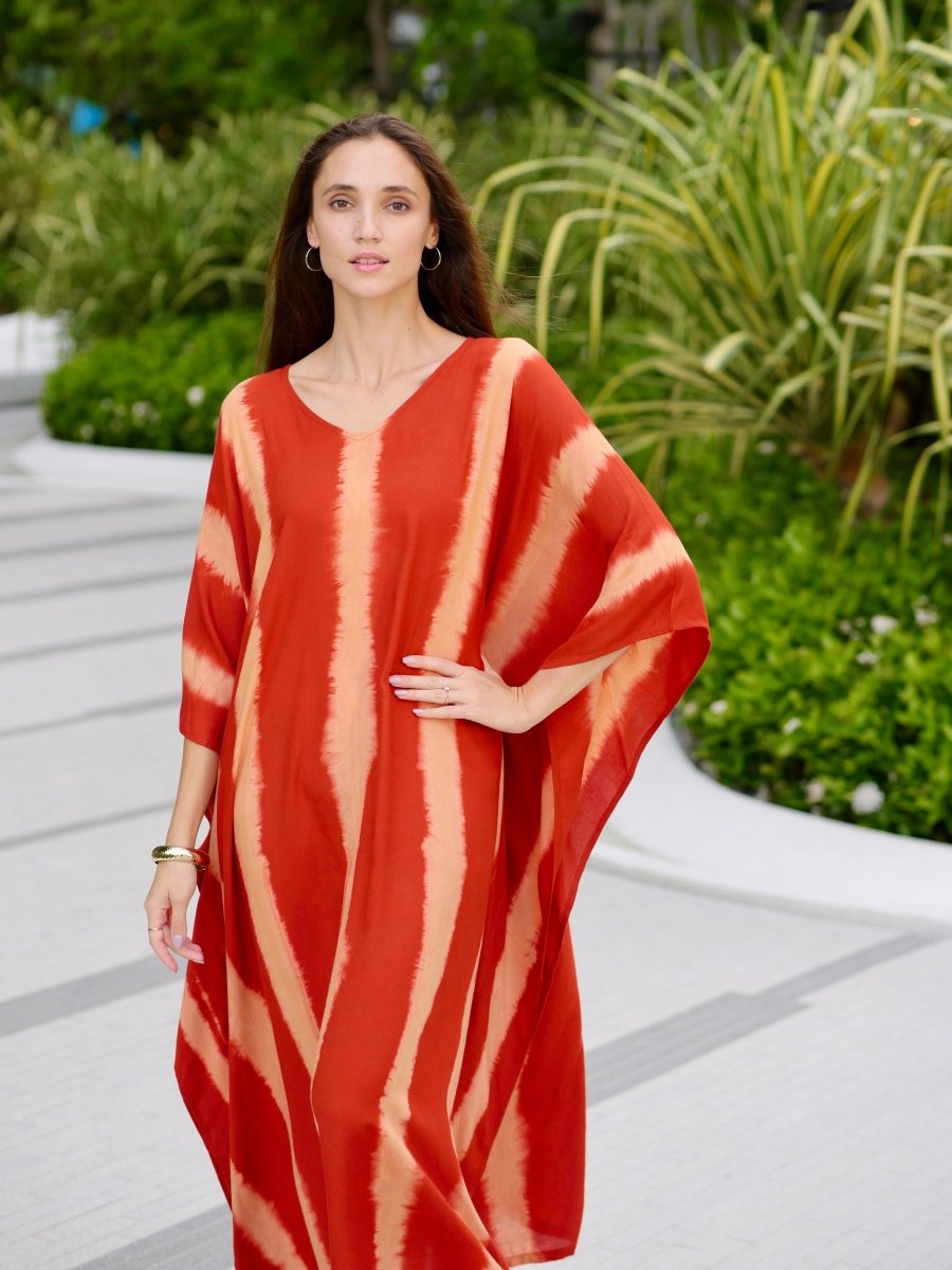 Olimpia Brick Kaftan