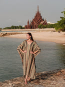 Olimpia Stone Kaftan - byFon - Hand Tie Dye Ethical Clothes.