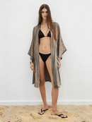 Opal — Midi Kimono - byFon – Exclusively Hand - Dyed Clothing, Ethically Made.