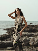 Prado maxi dress - byFon – Exclusively Hand - Dyed Clothing, Ethically Made.