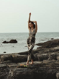 Prado maxi dress - byFon – Exclusively Hand - Dyed Clothing, Ethically Made.