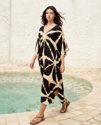 Sabi Palm — Itajime - byFon – Exclusively Hand - Dyed Clothing, Ethically Made.