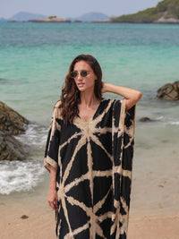 Sabi Palm — Itajime - byFon – Exclusively Hand - Dyed Clothing, Ethically Made.