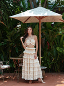 Sand Bloom — Skirt - byFon – Exclusively Hand - Dyed Clothing, Ethically Made.