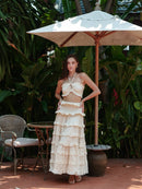 Sand Bloom — Skirt - byFon – Exclusively Hand - Dyed Clothing, Ethically Made.