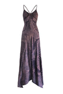 Sunset Maxi Dress Indigo - byFon - Hand Tie Dye Ethical Clothes.