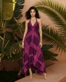 Wine — Criss Cross - byFon – Exclusively Hand - Dyed Clothing, Ethically Made.