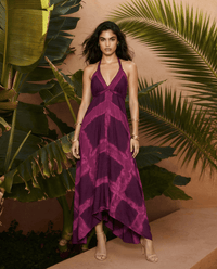 Wine — Criss Cross - byFon – Exclusively Hand - Dyed Clothing, Ethically Made.