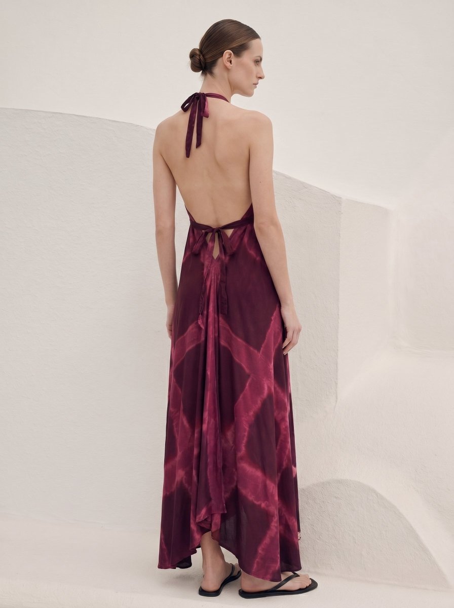Wine — Criss Cross - byFon – Exclusively Hand-Dyed Clothing, Ethically Made.